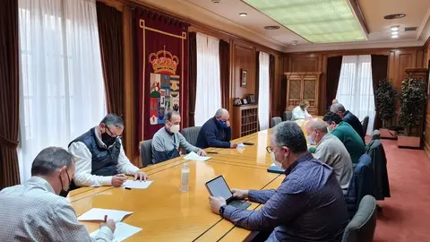 Reunión de la Junta de Gobierno de la Diputación
