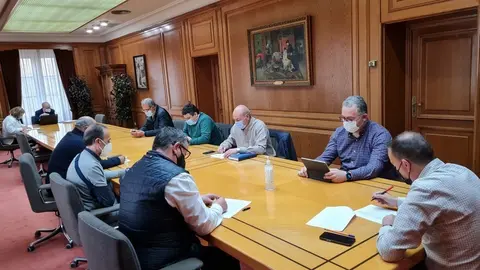Reunión de la Junta de Gobierno de la Diputación