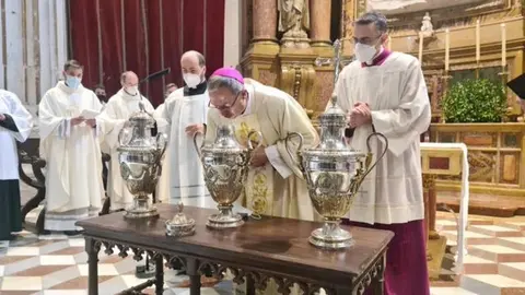 Misa Crismal. Foto Diócesis de Zamora