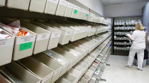 Farmacia intrahospitalaria. Fotografía de archivo