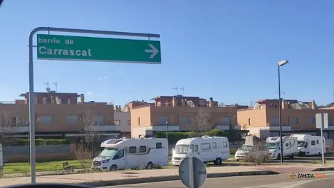 Área de autocaravanas y campers