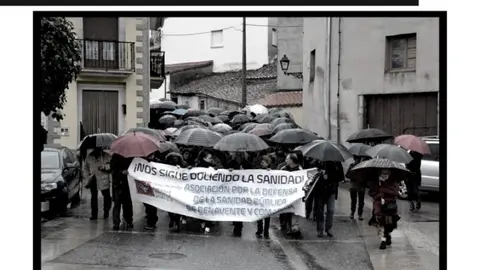 Protesta sanidad rural digna Aliste