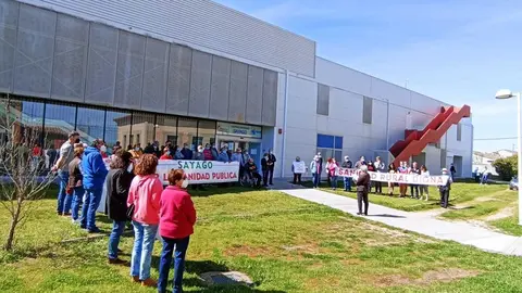 Protesta Plataforma en Defensa de la Sanidad Pública de Sayago