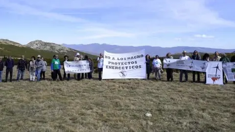 Manifestaci&oacute;n proyectos energ&eacute;ticos