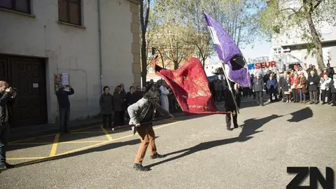 Saludo de pendones en la Rogativa de San Marcos