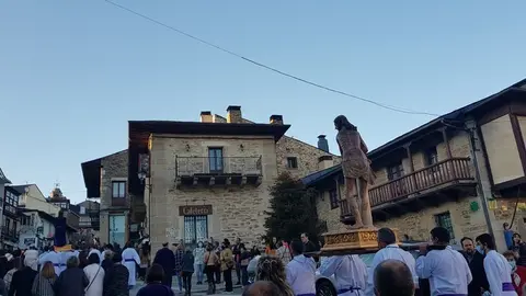 Procesión en Puebla de Sanabria