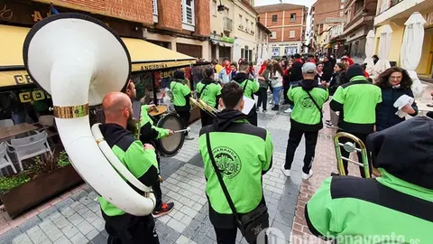Charangas en Benavente. Foto Interbenavente