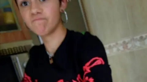 Una de las jóvenes desaparecidas. Alertcop