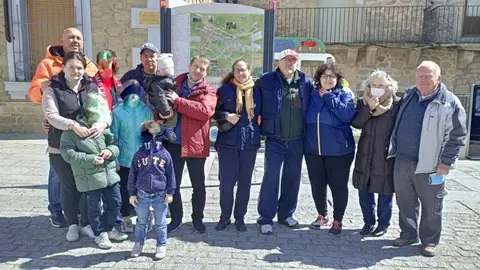 Acción norte fermoselle MAr, jose luis y bárbara, Vladi, Inna y los niños