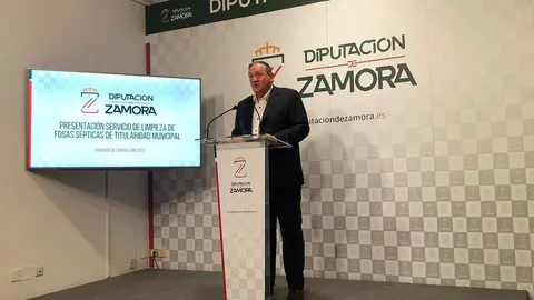 El vicepresidente tercero de la Diputación de Zamora y diputado de Medio Ambiente y Obras Municipales, Javier Faúndez Domínguez