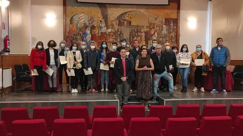 La delegada de la Junta y el alcalde de Benavente, en la clausura