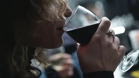 Vino. Foto de archivo