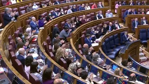 Congreso de los Diputados tras la votación. Foto NIUS