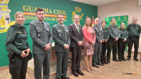 El nuevo equipo VioGen de la Guardia Civil de Zamora que luchará contra la violencia de género