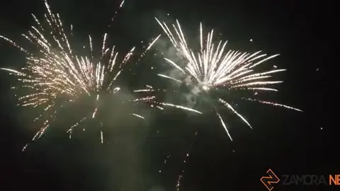 Fuegos artificiales imagen de archivo