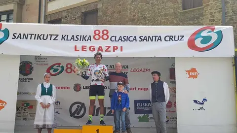 Jorge Galvez podium Santikutz Globalia-Zamora