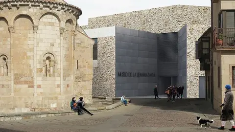 Imagen reconstruida del nuevo Museo de Semana Santa de Zamora