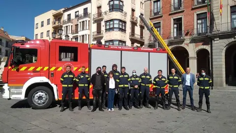 camión autobomba urbana