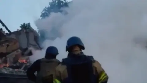 Ataque a una escuela en Lugansk