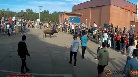 Ambiente taurino en Santa Cristina de la Polvorosa. Foto Interbenavente
