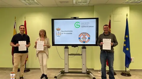 Momento de la firma del convenio