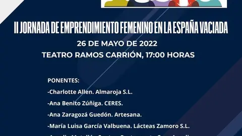 Cartel emprendimiento femenino 2022 2