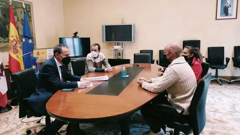 Reunión de la Subdelegación del Gobierno con Acción Norte