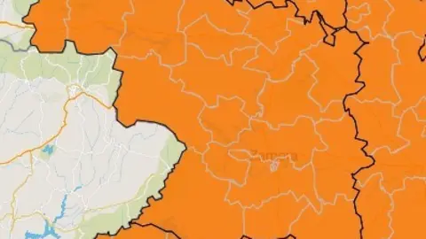 mapa de aumento de población