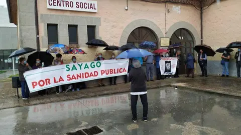 36 protesta de la Plataforma en Defensa de la Sanidad Pública de Sayago. Fotografía: CEDIDA