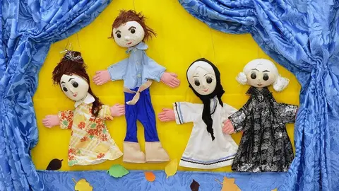 Marionetas. Fotografía de archivo