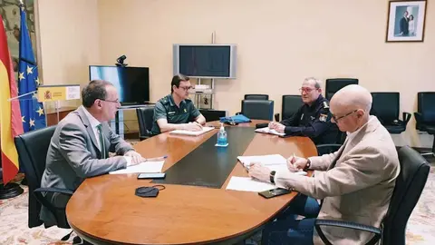 Reunión de coordinación entre la Subdelegación del Gobierno en Zamora y las FCSE