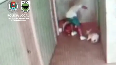 Captura cámara de seguridad