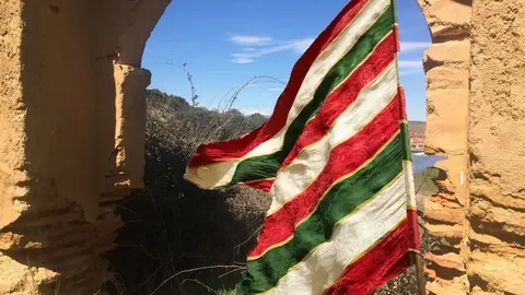 Pendón en la iglesia de Santa Marta de Tera