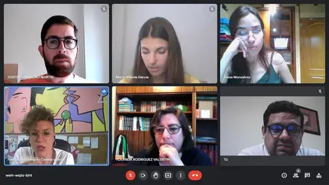 Encuentro virtual Juventudes Socialistas de CyL y la Fundación Triángulo