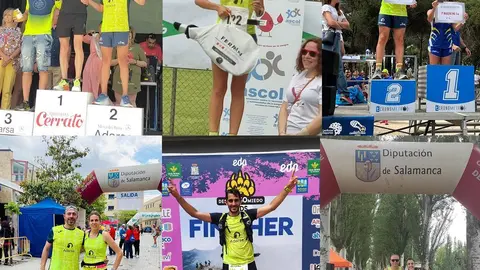 pruebas disputadas el pasado fin de semana por los atletas del CD Zamora Corre Adarsa