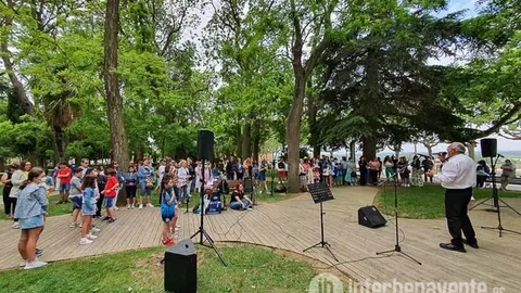 La Escuela Duquesa de Pimentel en la Mota. Foto Interbenavente