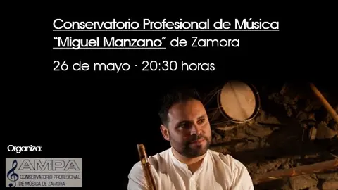 cartel concierto Pedraza