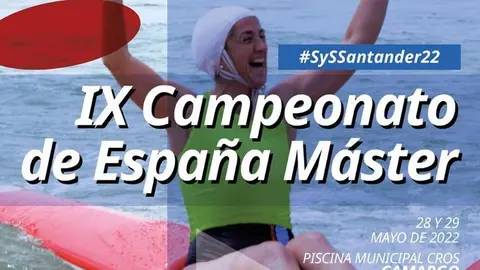 2022-05-27 Cartel IX Cto de España de Salvamento y Socorrismo Máster