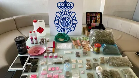 La Policía Nacional desmantela un laboratorio de elaboración de la droga sintética conocida como “cocaína rosa”