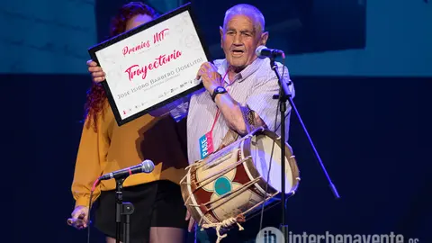 José Isidro Barbero en la entrega de premios MT 2022 Reino de León a la TRAYECTORIA