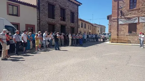 Concentración sanitaria ZBS de Tábara. Fotografía: CEDIDA
