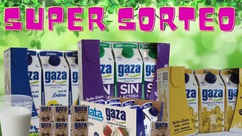Sorteo leche Gaza