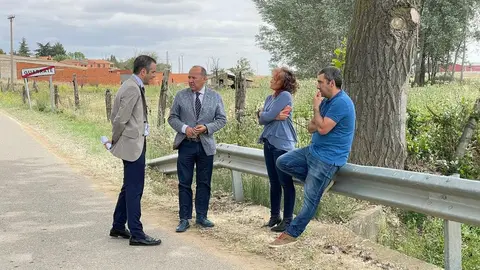 La Diputación construirá un nuevo puente en la carretera provincial que comunica El Pego con Guarrate