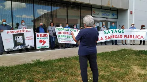 39 protesta de la Plataforma en Defensa de la Sanidad Pública de Sayago