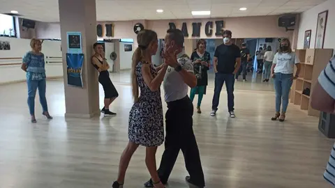 Guillermo León y Gema Leiva. Fotografía: Salson Dance