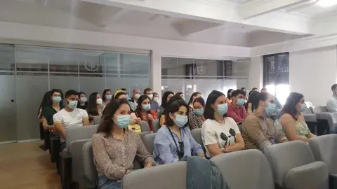 Acto de Bienvenida a los Mir en el Colegio de Médicos de Zamora