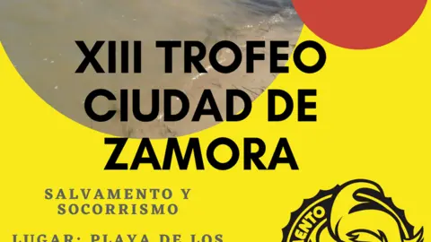 2022-06-10 Cartel XIII Trofeo Ciudad de Zamora de Salvamento y Socorrismo