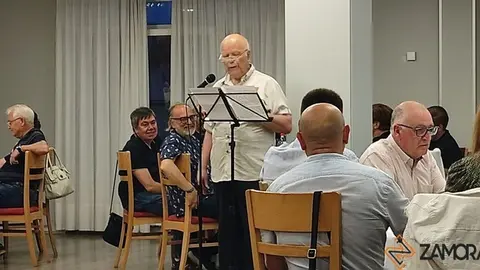 Antonio Centeno en un momento del acto