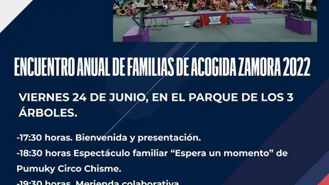 Cartel encuentro acogimiento junio 2022 2022