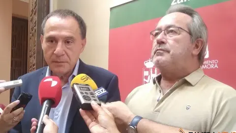 El subdelegado del Gobierno y el alcalde de Zamora